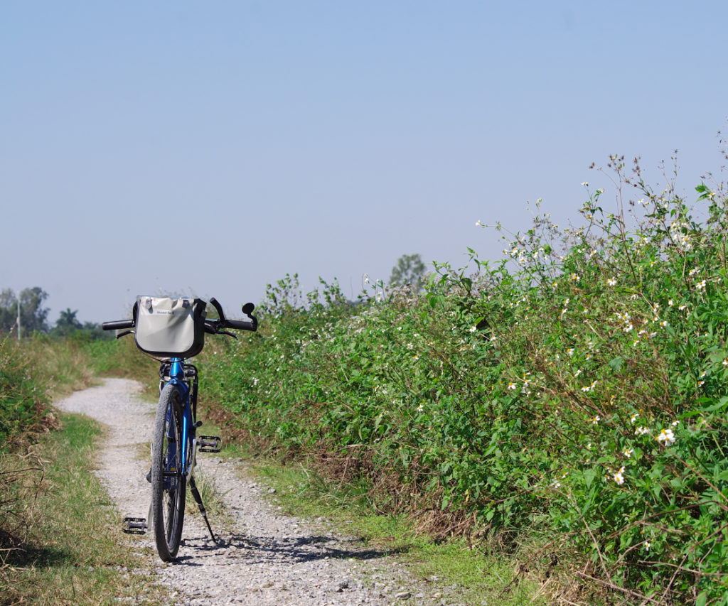 私が愛用するクロスバイクは３か国を走ってきた