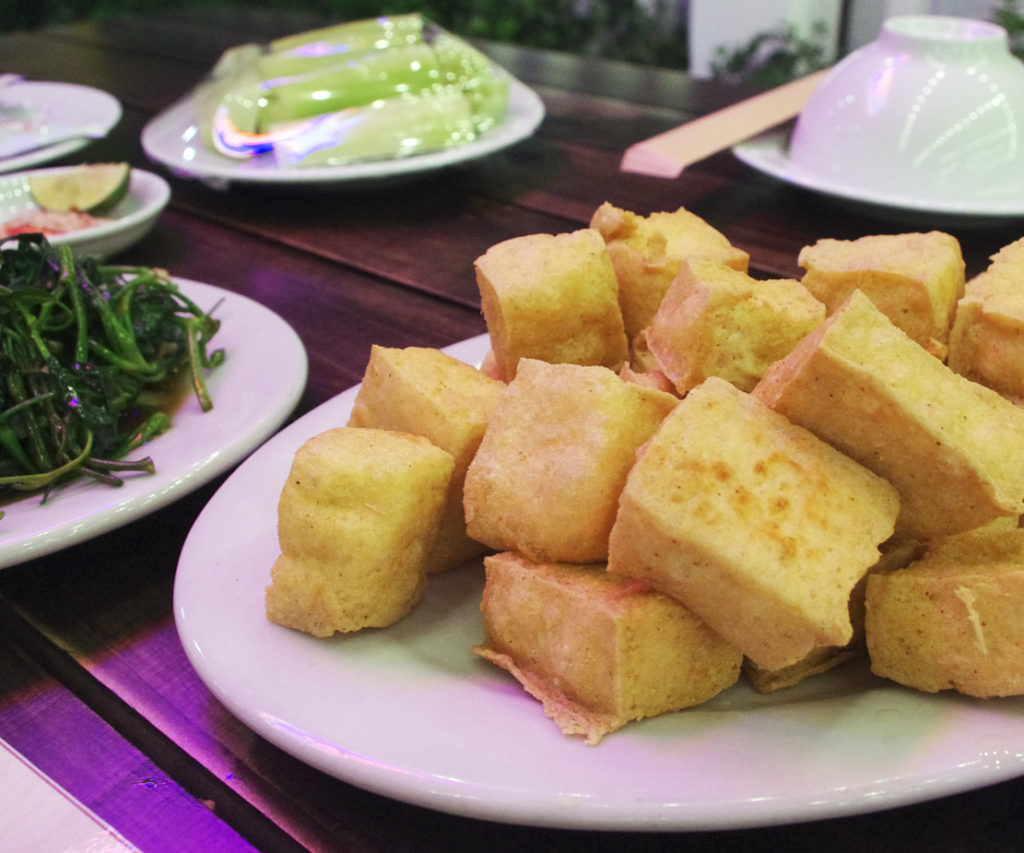 ビアホイで是非食べたい揚げ豆腐